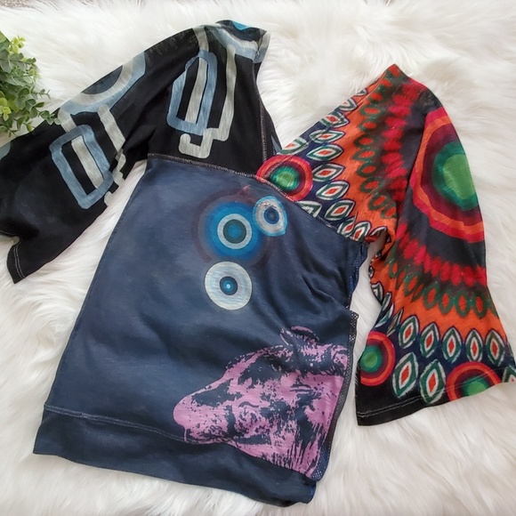 Desigual Colorful Top - Picture 2 of 4